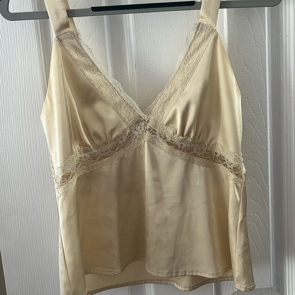 Heartloom gold camisole, adjustable straps